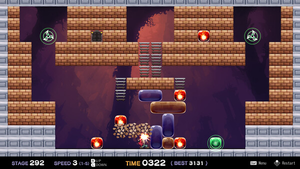 粉碎谜题：锤子先生.Crash Puzzle Hammer-San