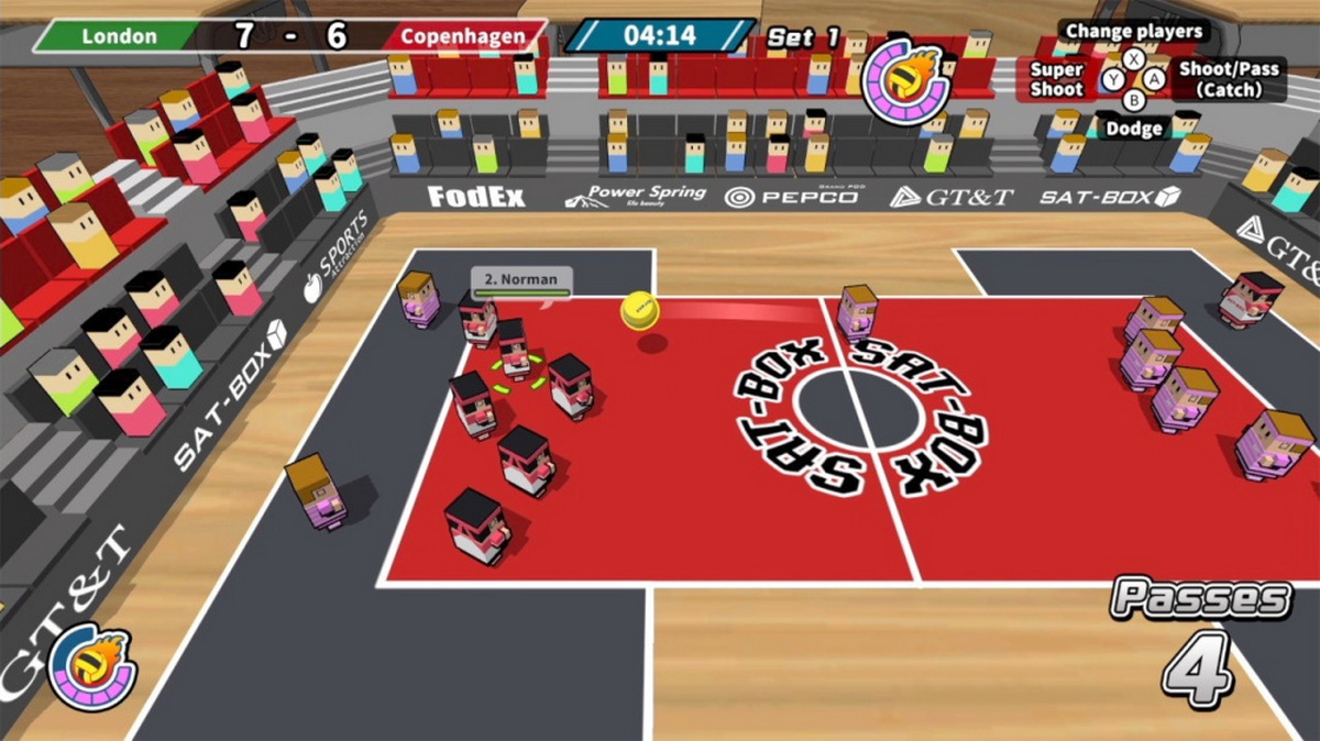 桌面躲避球.Desktop Dodgeball