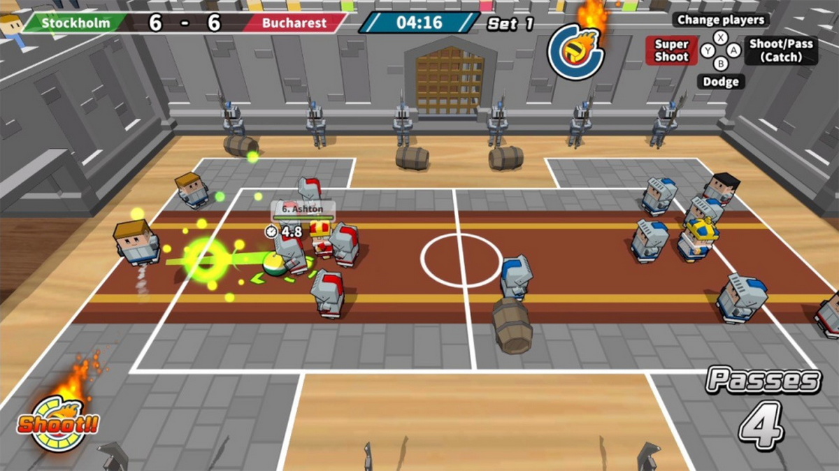 桌面躲避球.Desktop Dodgeball
