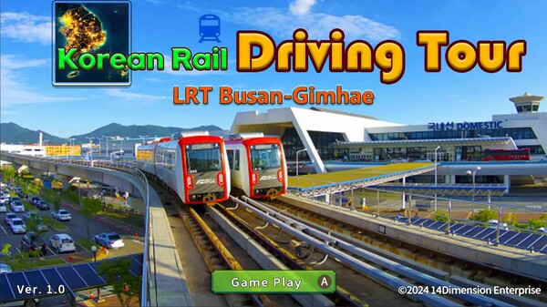 韩国铁路驾驶之旅：釜山-金海轻轨.Korean Rail Driving Tour LRT Busan-Gimhae