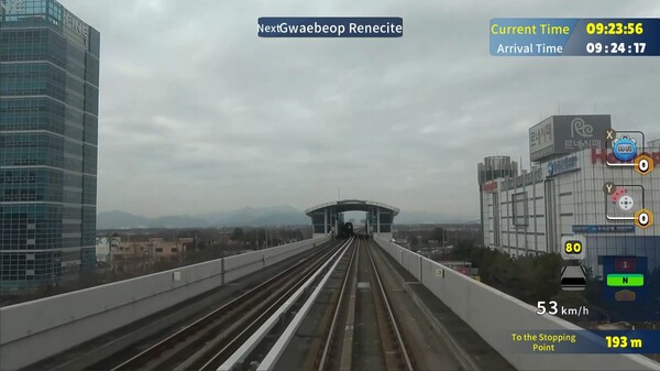 韩国铁路驾驶之旅：釜山-金海轻轨.Korean Rail Driving Tour LRT Busan-Gimhae