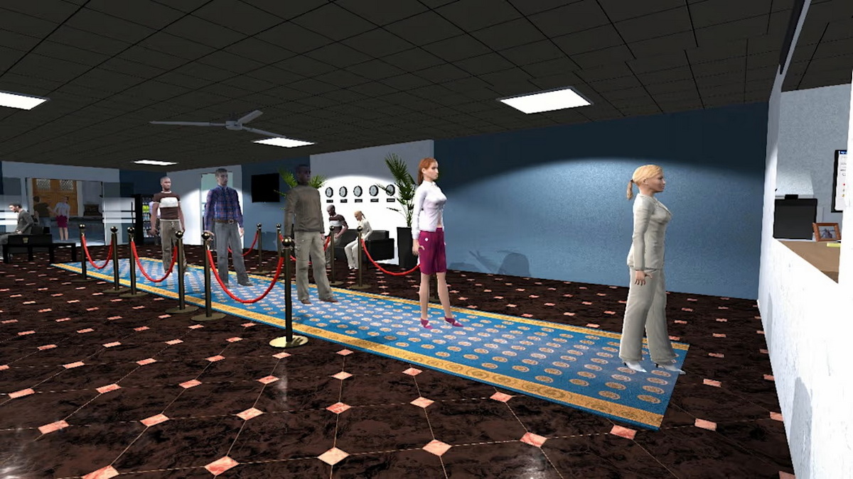 签证控制：美国边境模拟器.Visa Control: USA Border Simulator