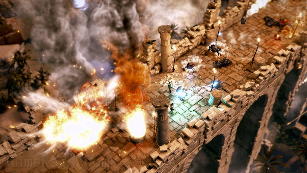 劳拉和奥西里斯神庙的庙宇.Lara Croft and the Temple of Osiris