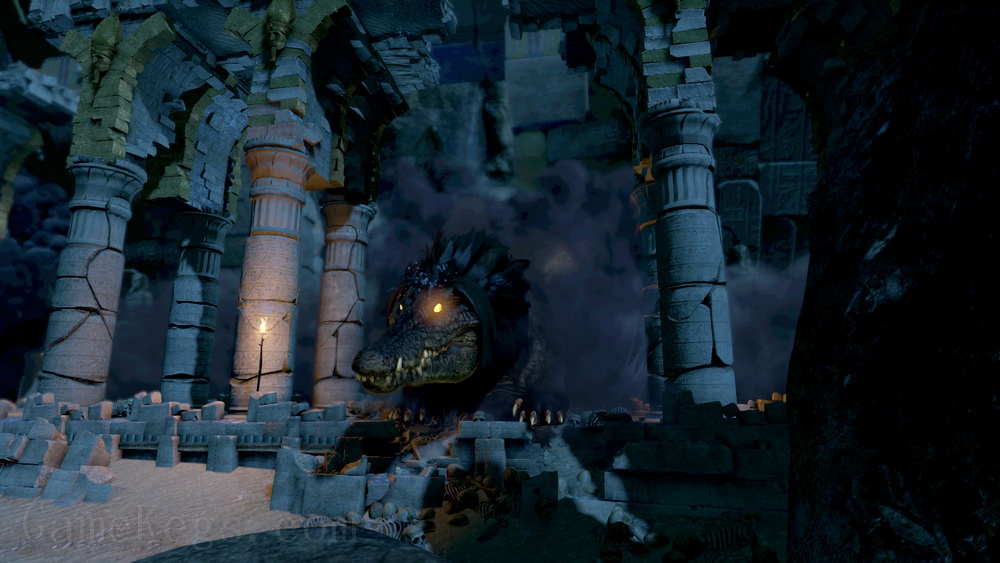 劳拉和奥西里斯神庙的庙宇.Lara Croft and the Temple of Osiris