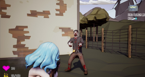 英勇娃夫VS纳粹僵尸.Inglorious Waifu VS Nazi Zombies