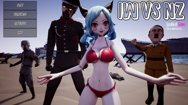 英勇娃夫VS纳粹僵尸.Inglorious Waifu VS Nazi Zombies