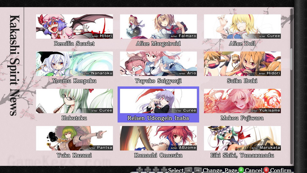 不可思议的幻想乡 TOD RELOADED.Touhou Genso Wanderer Reloaded