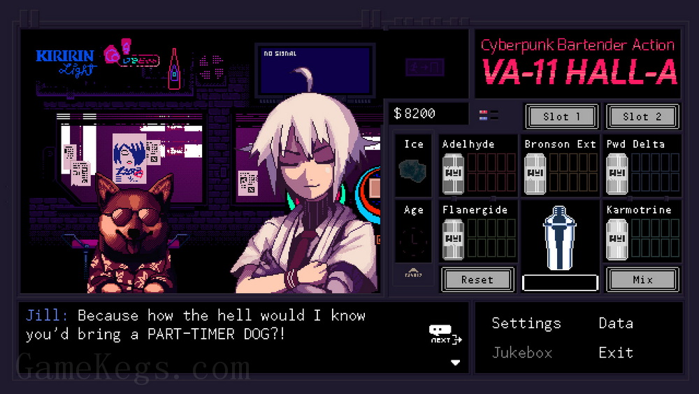赛博朋克酒保行动.VA-11 HALL-A