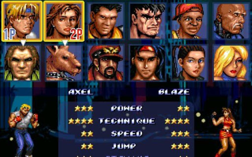 怒之铁拳：重制版.Streets of Rage Remake