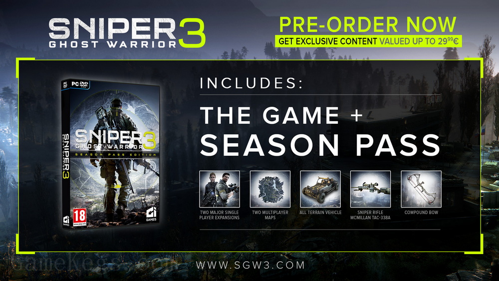 狙击手：幽灵战士3 – 黄金版.Sniper Ghost Warrior 3 Gold Edition