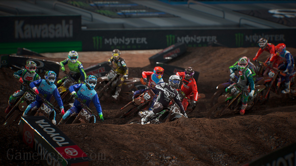 野兽越野摩托车：官方游戏3.Monster Energy Supercross – The Official Videogame 3