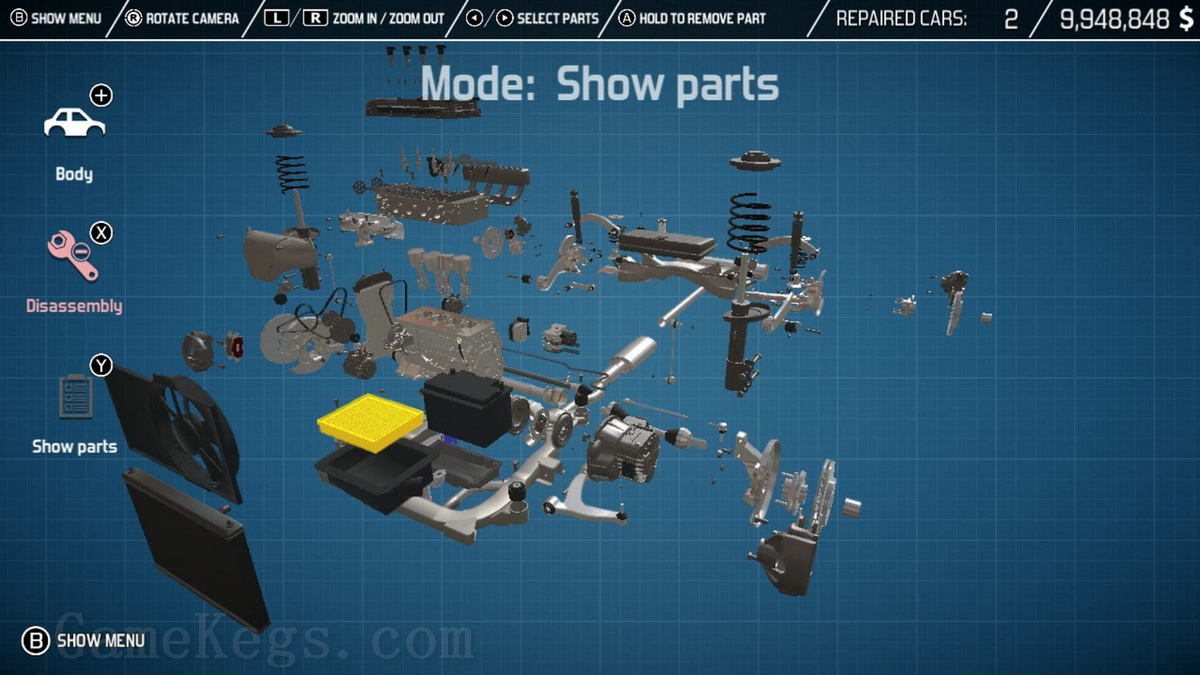 汽车修理工模拟. Car Mechanic Simulator