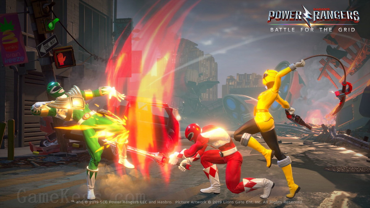超凡战队：能量之战. Power Rangers: Battle for the Grid