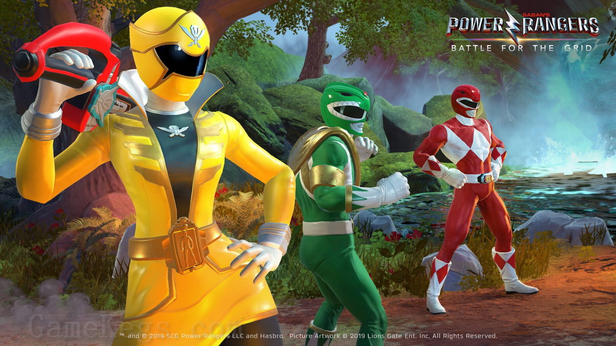 超凡战队：能量之战. Power Rangers: Battle for the Grid
