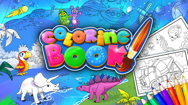 填色书.Coloring Book