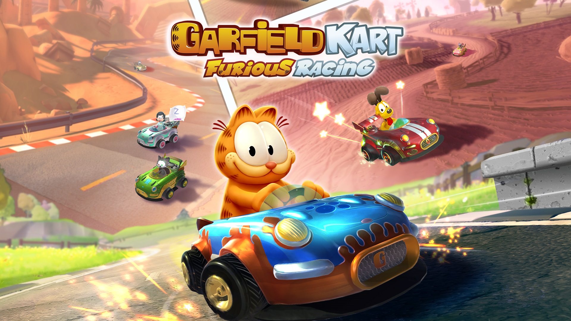 加菲猫卡丁车：激情竞速.Garfield Kart: Furious Racing