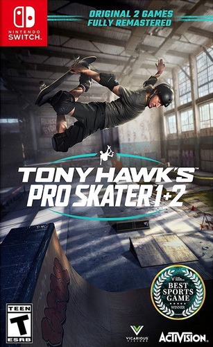 托尼・霍克职业滑板1+2.Tony Hawk’s Pro Skater1+2