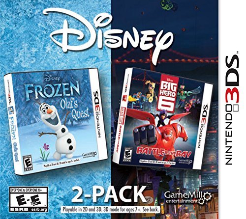 冰雪奇缘奥拉夫的任务+超能陆战队天空之战2in1. Disney 2-Pack – Frozen: Olaf’s Quest + Big Hero 6: Battle in the Bay