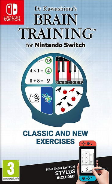 脑科学专家川岛隆太博士监修大人脑部锻炼.Dr Kawashima’s Brain Training for Nintendo Switch