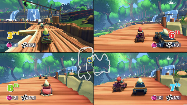 蓝精灵卡丁车.Smurfs Karting