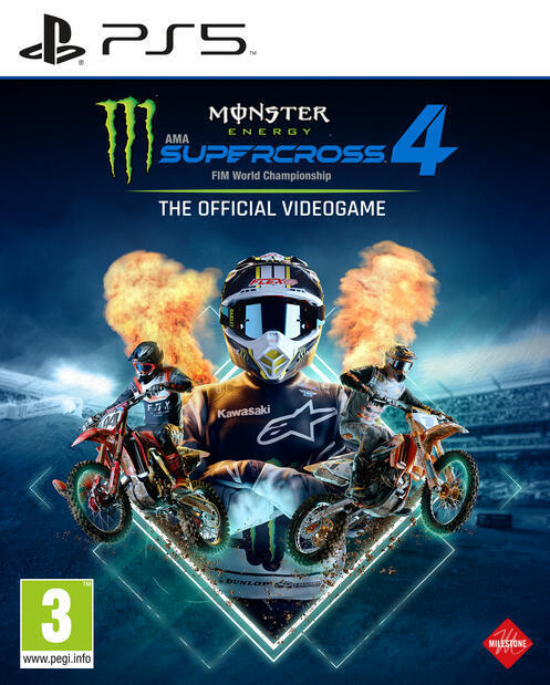 野兽越野摩托车：官方游戏4.Monster Energy Supercross: The Official Videogame 4