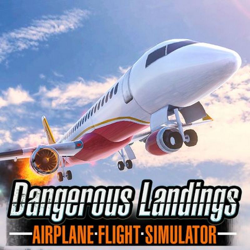 飞机飞行模拟器：危险降落.Airplane Flight Simulator : Dangerous Landings
