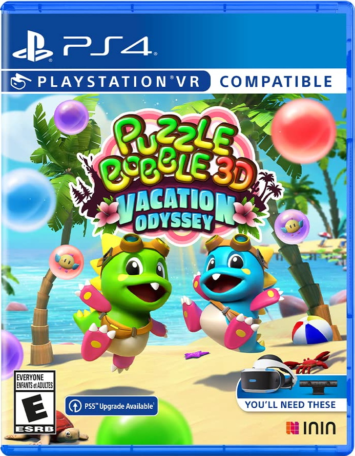泡泡龙 3D：假期奥德赛.Puzzle Bobble 3D: Vacation Odyssey
