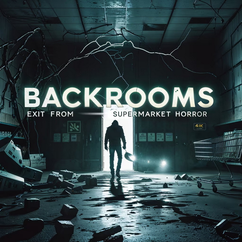 后室：超市恐怖的逃脱.Backrooms: Exit from Supermarket Horror