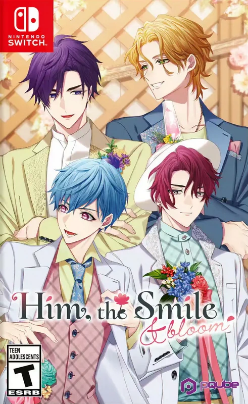 花与他一起微笑绽放.Him, the Smile & Bloom