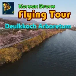 韩国无人机飞行：游览野花树木园.Korean Drone Flying Tour Deulkkoch Arboretum