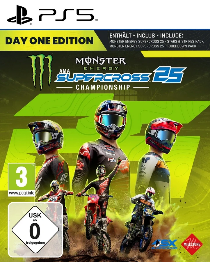野兽越野摩托车25：官方游戏.Monster Energy Supercross 25 – The Official Video Game
