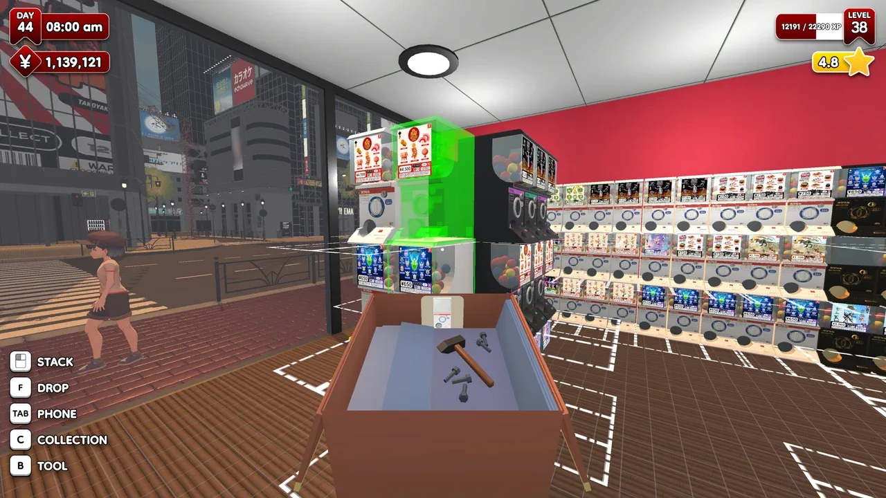 秋叶原盲盒店模拟器.Gacha Capsule Shop Simulator