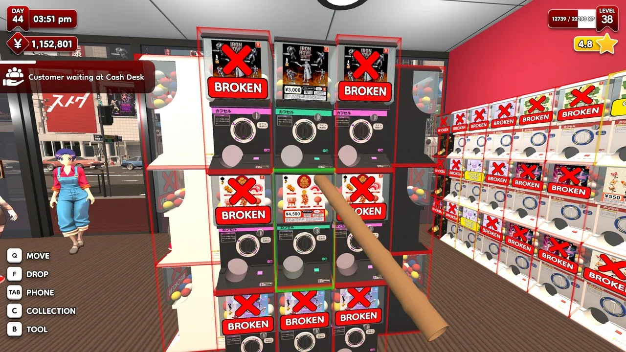 秋叶原盲盒店模拟器.Gacha Capsule Shop Simulator