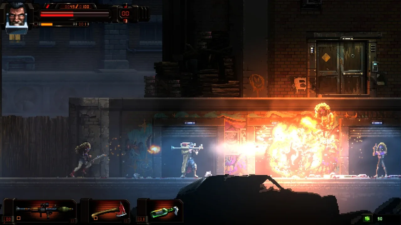 Huntdown: Overtime Screenshot 1