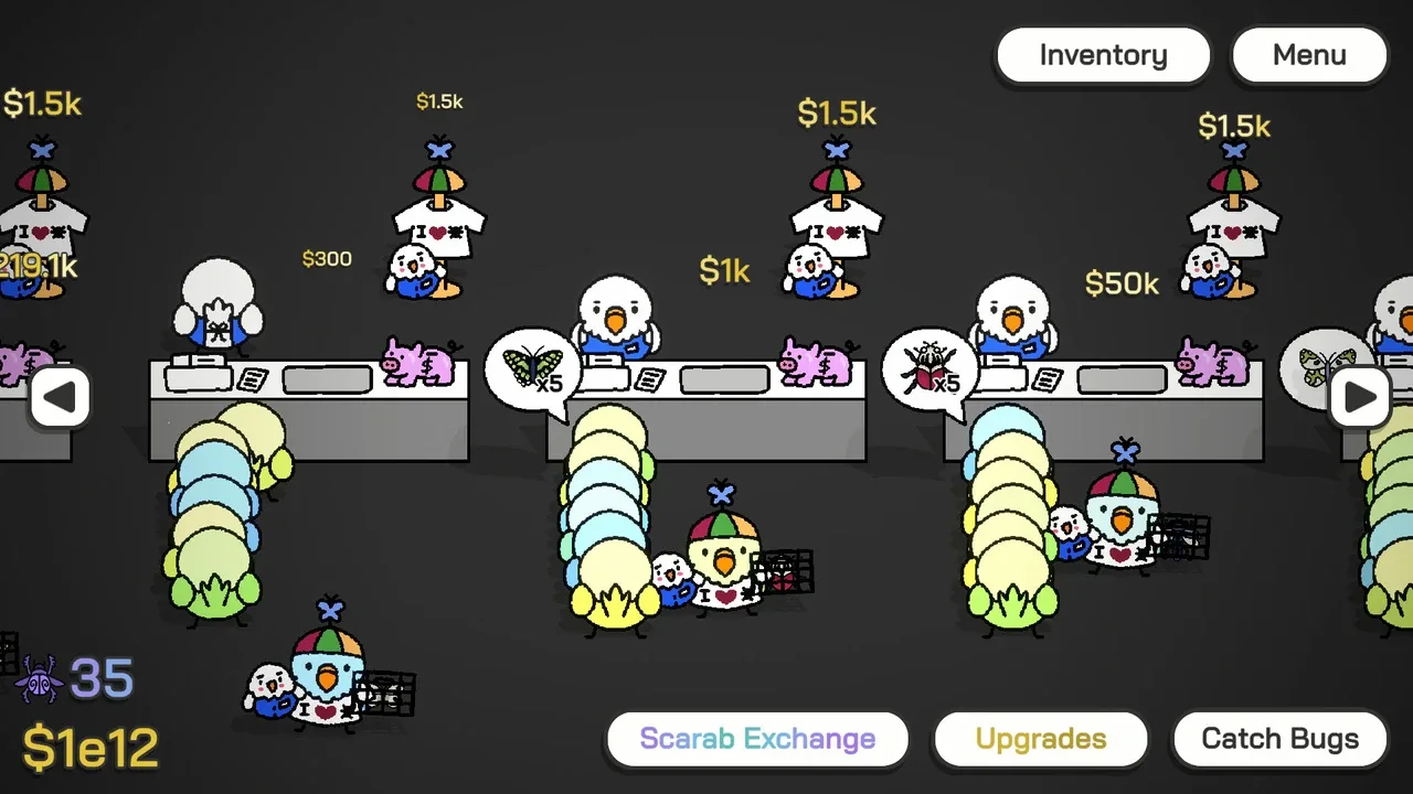 Budgie's Bug Shop Screenshot 1