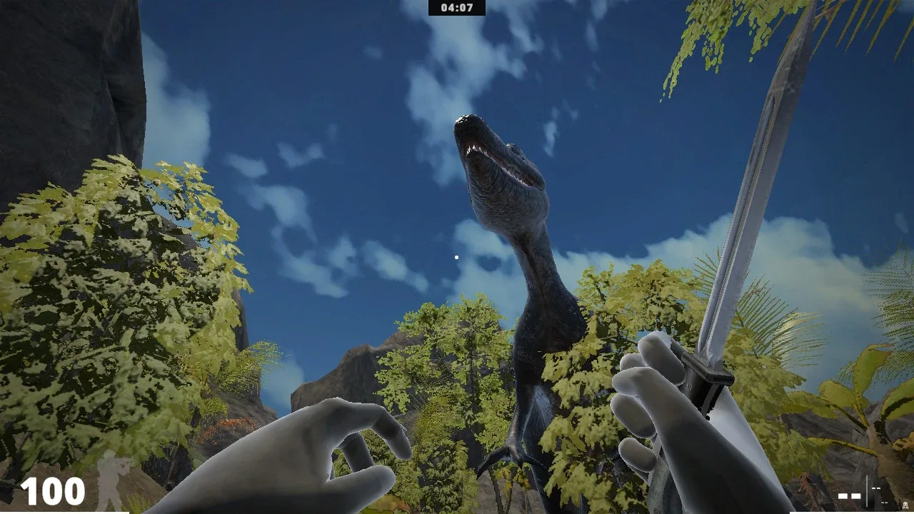 FPS Dinosaurs Screenshot 1