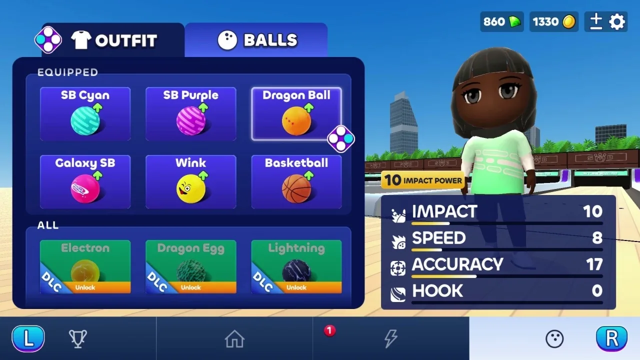 Skyline Bowling Screenshot 2