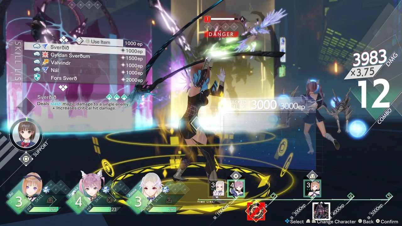 Blue Reflection Quartet Screenshot 2