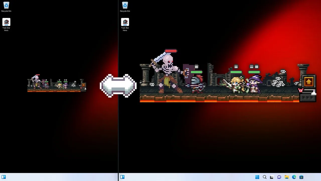 TBH: Task Bar Hero Screenshot 3