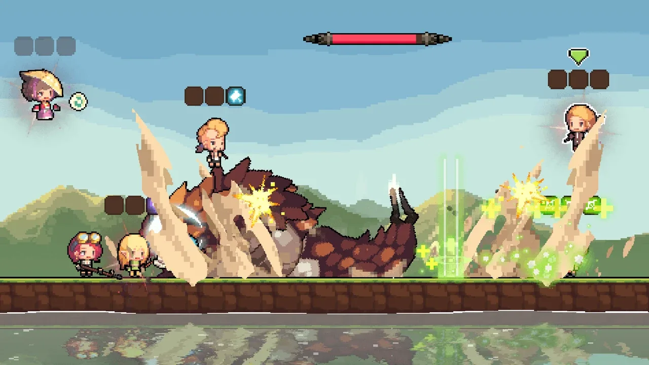 Crusaders Quest: Hero Town Screenshot 1