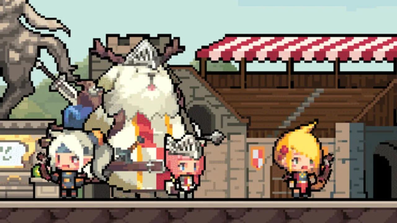 Crusaders Quest: Hero Town Screenshot 2
