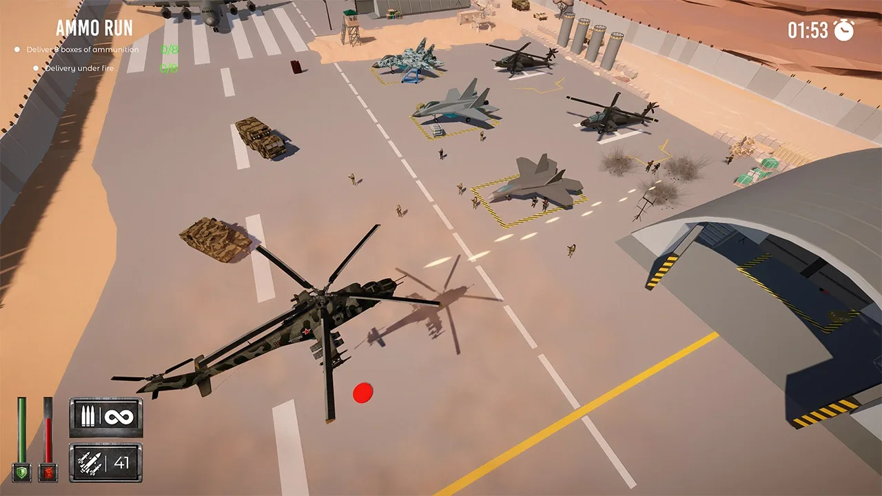 Helicopter Shooter: Hot Ace Heli War Borne Screenshot 2