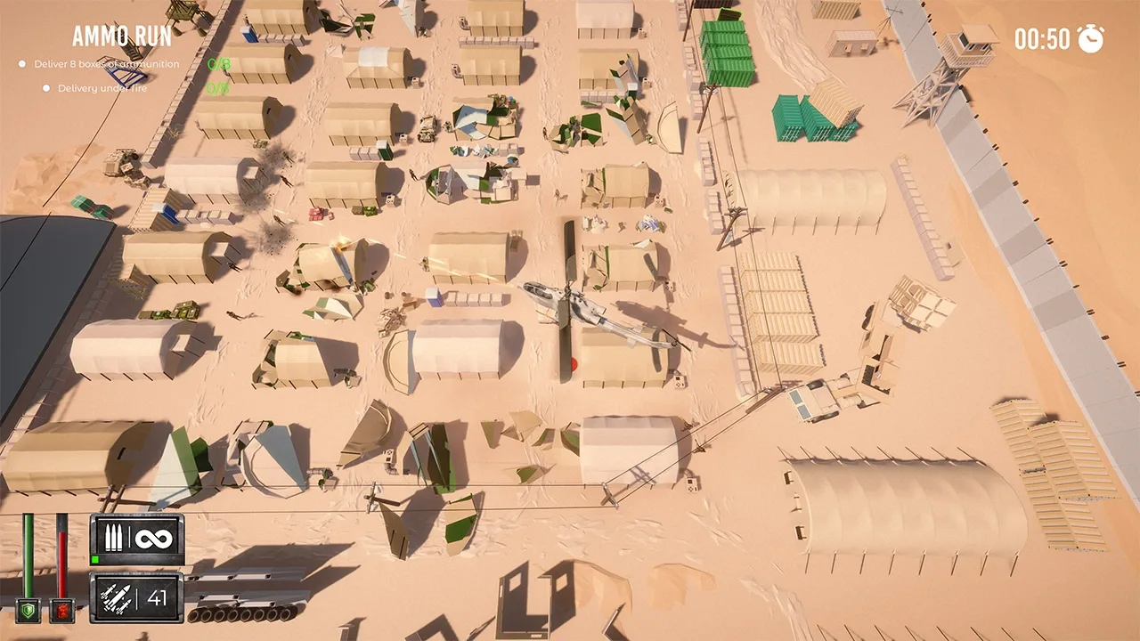Helicopter Shooter: Hot Ace Heli War Borne Screenshot 3