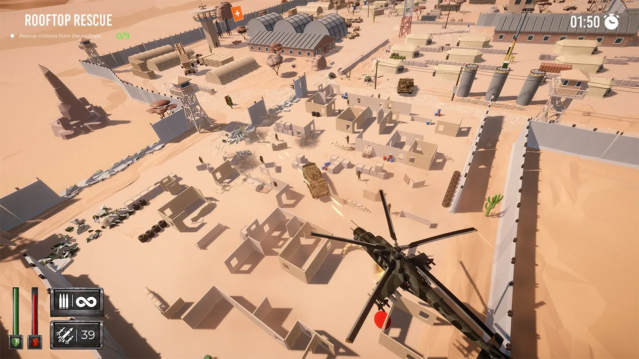 Helicopter Shooter: Hot Ace Heli War Borne Screenshot 4