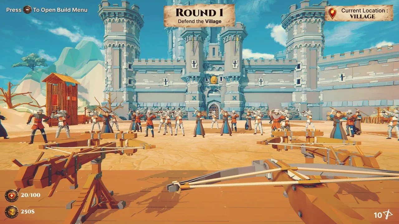 Medieval Castle Siege Defense vs. Invaders Screenshot 1
