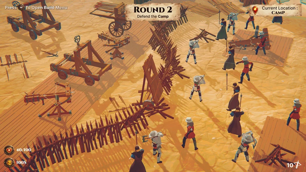 Medieval Castle Siege Defense vs. Invaders Screenshot 2