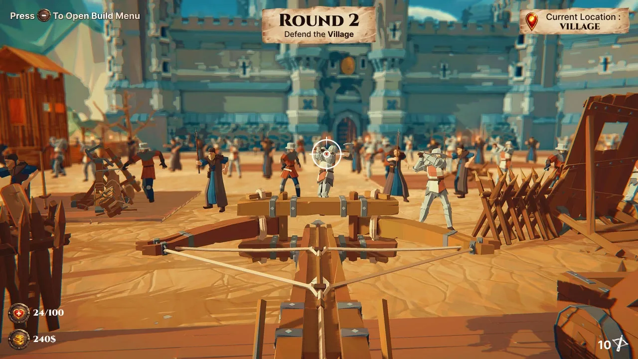 Medieval Castle Siege Defense vs. Invaders Screenshot 3