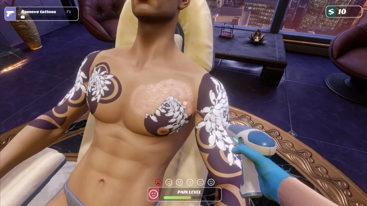 Tattoo Removal Simulator Screenshot 6
