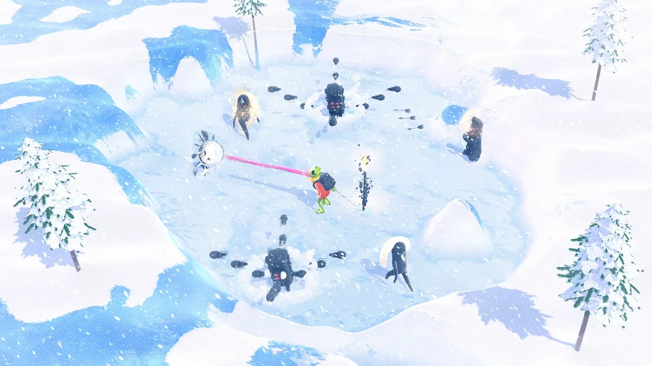 Froggy Hates Snow Screenshot 3