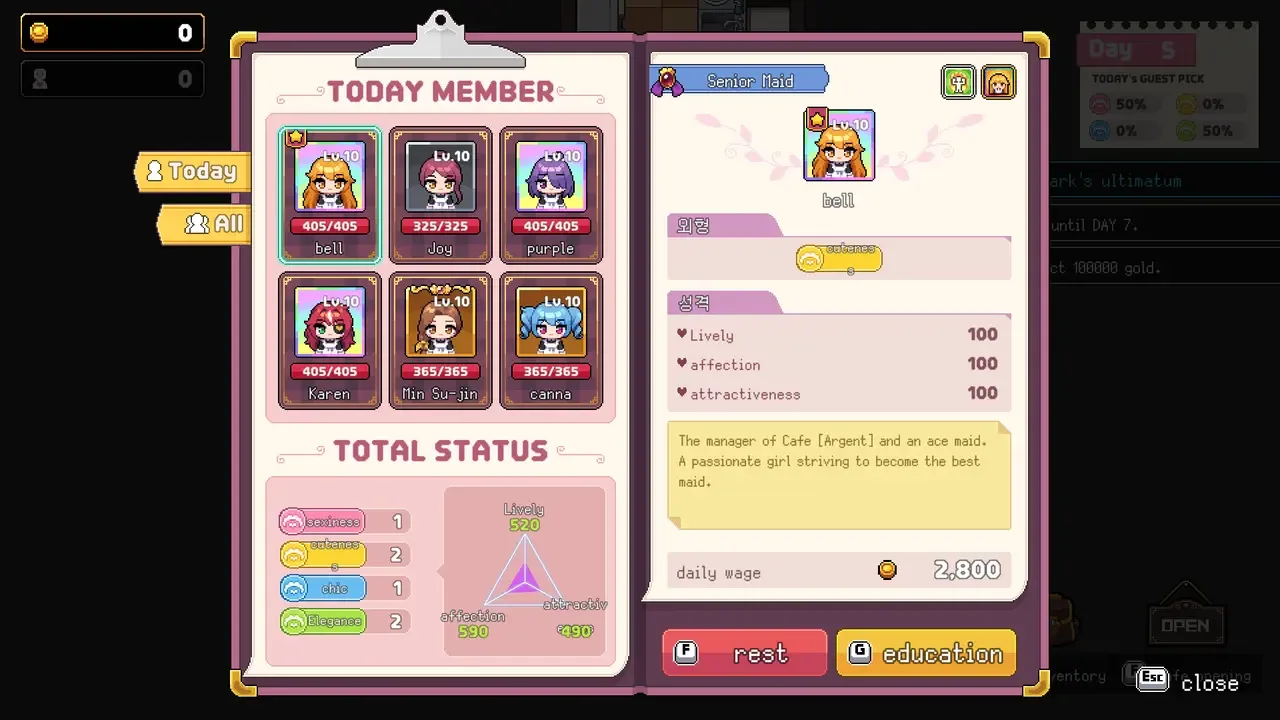 Maids of Storm Screenshot 3